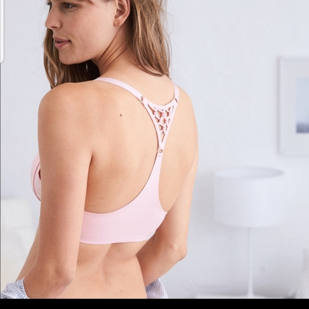 Aerie Sunnie Wireless Lightly Lined Bra Racerback
